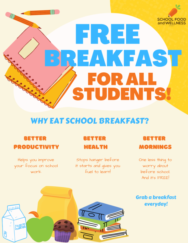 Free Breakfast for All flyer